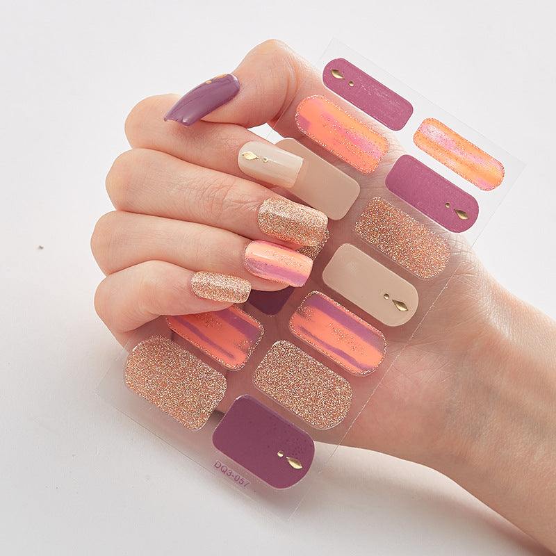 Butterfly Laser Nail Stickers for Chic Nail Styling
