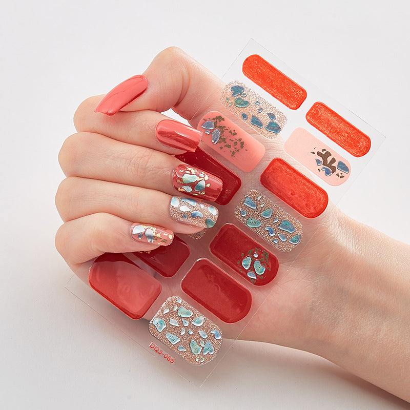 Butterfly Laser Nail Stickers for Chic Nail Styling