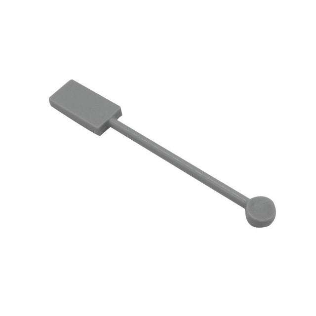Magnetic Nail Polish tool with a gray plastic handle, rectangular magnet head, and round end for 3D nail designs